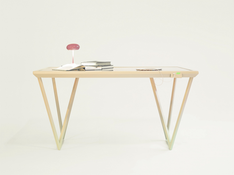 Illustration for article titled This Table Charges Your Devices By Mimicking Photosynthesis